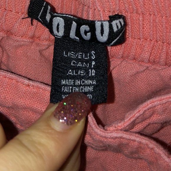 Salmon Linen Beach Pants - Picture 3 of 8